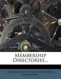 Cover image for Membership Directories...