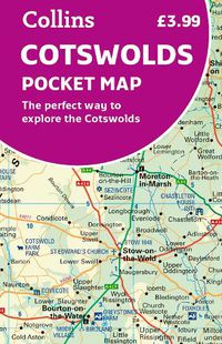 Cover image for Cotswolds Pocket Map: The Perfect Way to Explore the Cotswolds