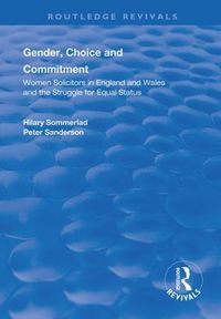 Cover image for Gender, Choice and Commitment