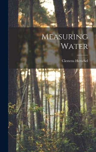 Cover image for Measuring Water