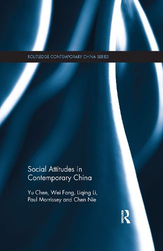 Cover image for Social Attitudes in Contemporary China