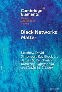 Cover image for Black Networks Matter