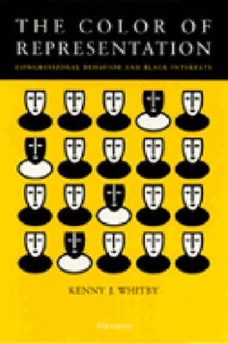 Cover image for The Color of Representation: Congressional Behavior and Black Interests