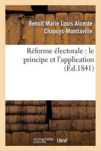 Cover image for Reforme Electorale: Le Principe Et l'Application