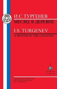 Cover image for Turgenev: Month in the Country