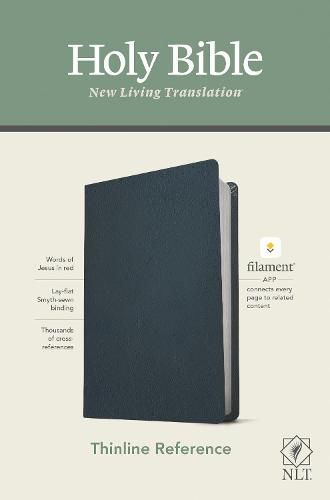 Cover image for NLT Thinline Reference Bible, Filament Enabled Edition