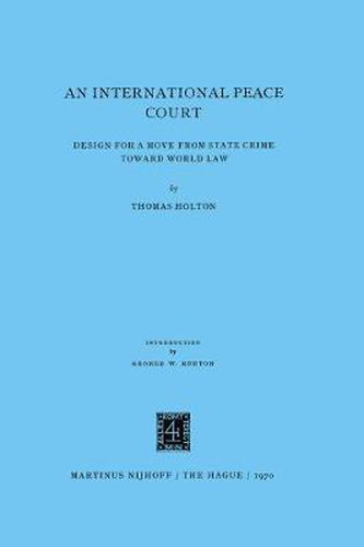 Cover image for International Peace Court