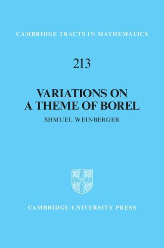 Cover image for Variations on a Theme of Borel: An Essay on the Role of the Fundamental Group in Rigidity