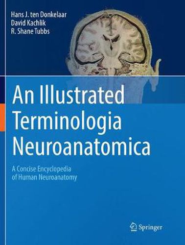 Cover image for An Illustrated Terminologia Neuroanatomica: A Concise Encyclopedia of Human Neuroanatomy