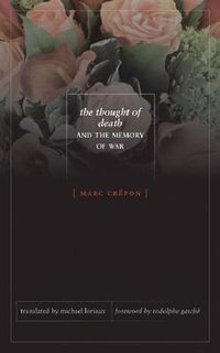 Cover image for The Thought of Death and the Memory of War