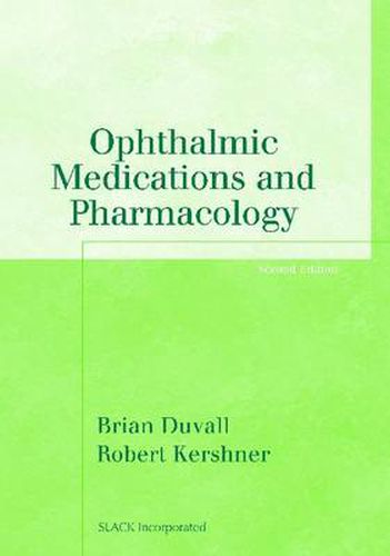 Cover image for Ophthalmic Medications and Pharmacology
