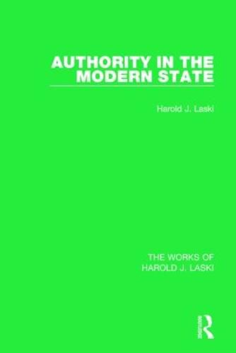 Cover image for Authority in the Modern State