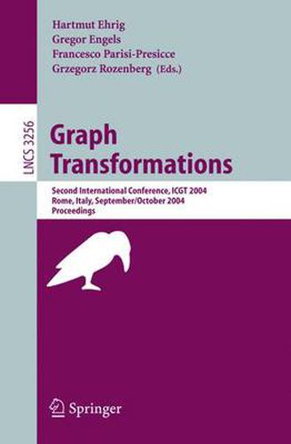 Cover image for Graph Transformations: Second International Conference, ICGT 2004, Rome, Italy, September 28 - October 1, 2004, Proceedings