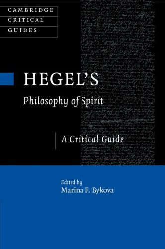 Cover image for Hegel's Philosophy of Spirit: A Critical Guide