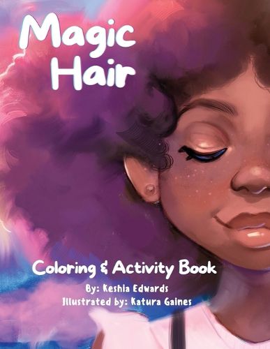 Magic Hair Coloring & Activity Book