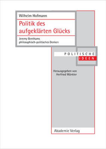 Cover image for Politik des aufgeklarten Glucks