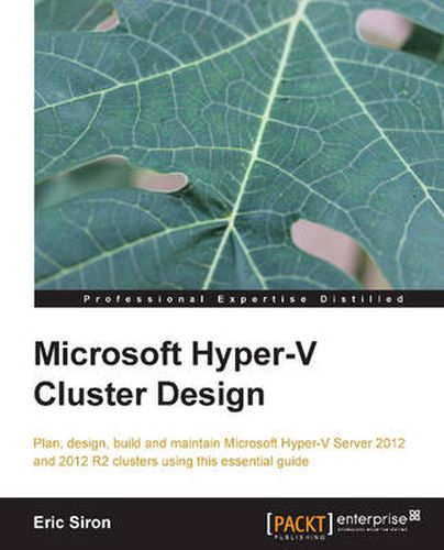 Cover image for Microsoft Hyper-V Cluster Design