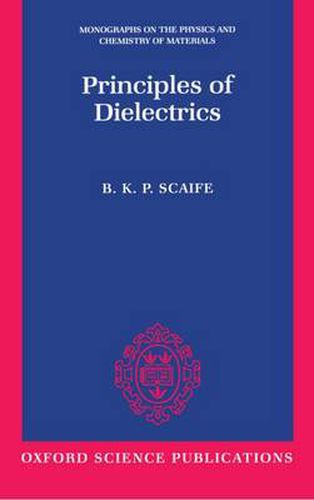 Cover image for Principles of Dielectrics