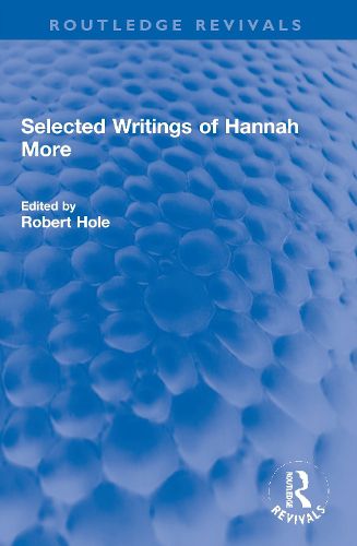 Cover image for Selected Writings of Hannah More