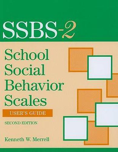 Cover image for School Social Behavior Scales