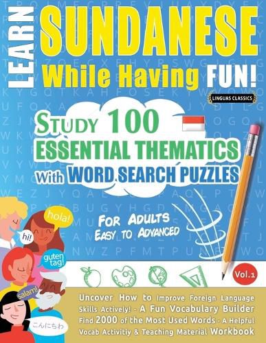 Cover image for Learn Sundanese While Having Fun! - For Adults