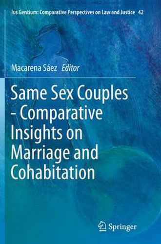 Cover image for Same Sex Couples - Comparative Insights on Marriage and Cohabitation