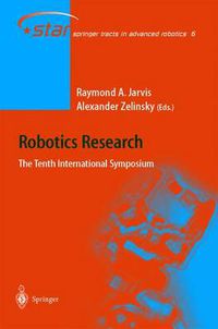 Cover image for Robotics Research: The Tenth International Symposium