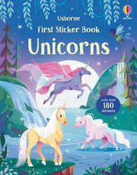 Cover image for First Sticker Book Unicorns