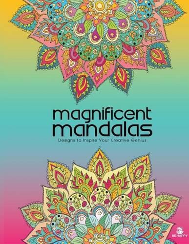 Cover image for Magnificent Mandalas: Adult Coloring Book, Designs to Inspire Your Creative Genius