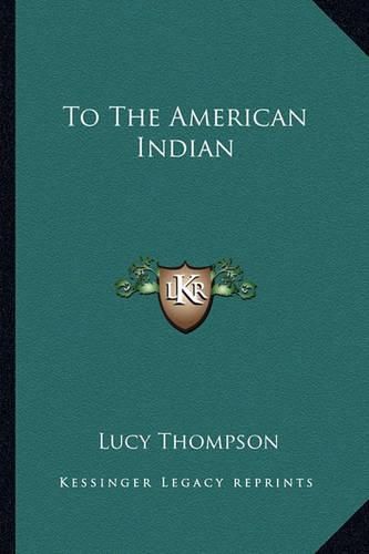 Cover image for To the American Indian