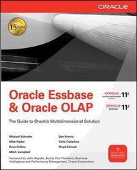 Cover image for Oracle Essbase & Oracle OLAP