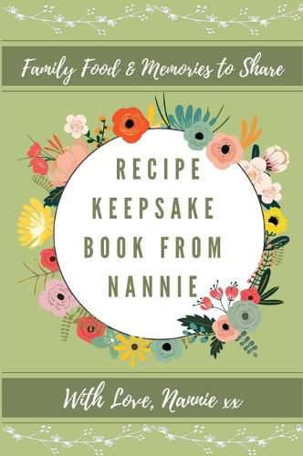 Cover image for Recipe Keepsake Book From Nannie