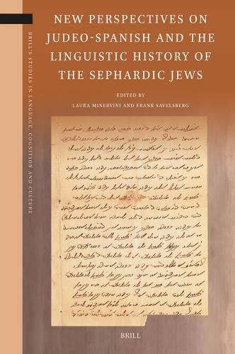 Cover image for New Perspectives on Judeo-Spanish and the Linguistic History of the Sephardic Jews