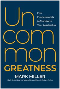 Cover image for Uncommon Greatness