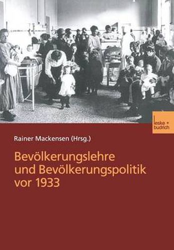 Cover image for Bevoelkerungslehre Und Bevoelkerungspolitik VOR 1933