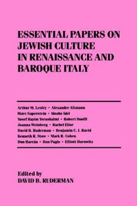 Cover image for Essential Papers on Jewish Culture in Renaissance and Baroque Italy