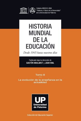 Cover image for Historia mundial de la educacion