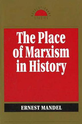 Cover image for The Place of Marxism in History