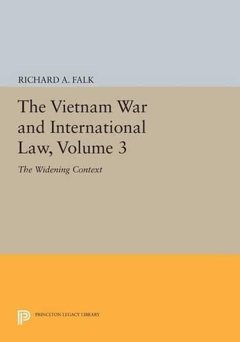 Cover image for The Vietnam War and International Law, Volume 3: The Widening Context