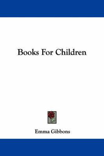 Cover image for Books for Children