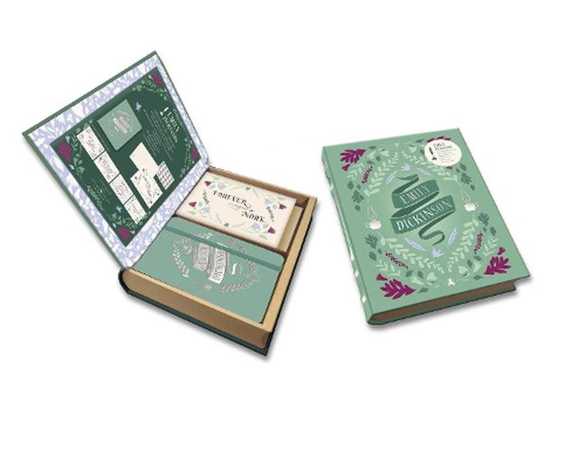 Cover image for Emily Dickinson Deluxe Note Card Set (With Keepsake Book Box)