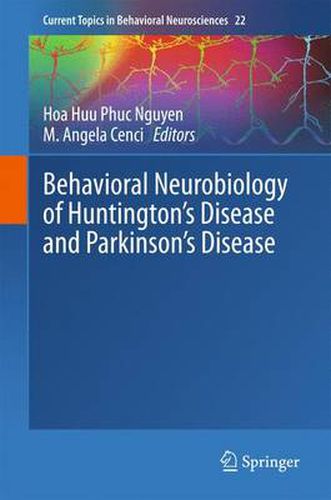 Cover image for Behavioral Neurobiology of Huntington's Disease and Parkinson's Disease