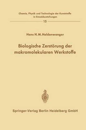 Cover image for Biologische Zerstoerung Der Makromolekularen Werkstoffe