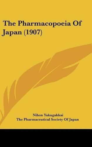 Cover image for The Pharmacopoeia of Japan (1907)