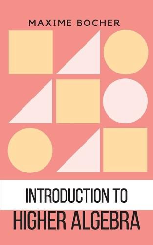 Cover image for Introduction to Higher Algebra