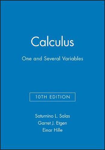 Calculus: One and Several Variables