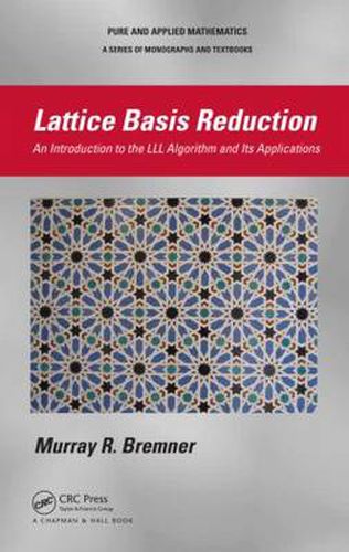 Cover image for Lattice Basis Reduction: An Introduction to the LLL Algorithm and Its Applications