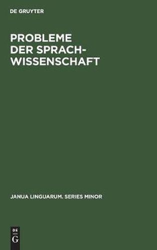 Cover image for Probleme der Sprachwissenschaft