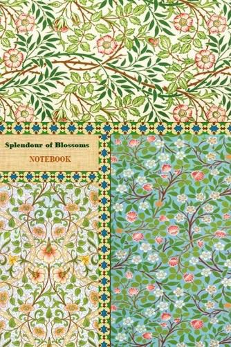 Cover image for Splendour of Blossoms NOTEBOOK [ruled Notebook/Journal/Diary to write in, 60 sheets, Medium Size (A5) 6x9 inches]