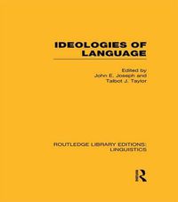 Cover image for Ideologies of Language